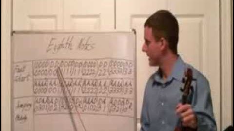 Violin Lesson 6 - Learn Eighth Notes