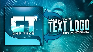 How to make text esports logo on android | How to make gaming text logo | Concept logo tutorial