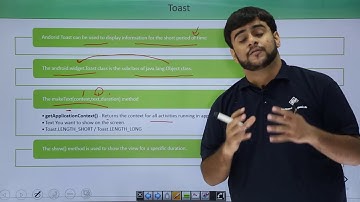 Android App Development for Beginners - part  15 - Android tost