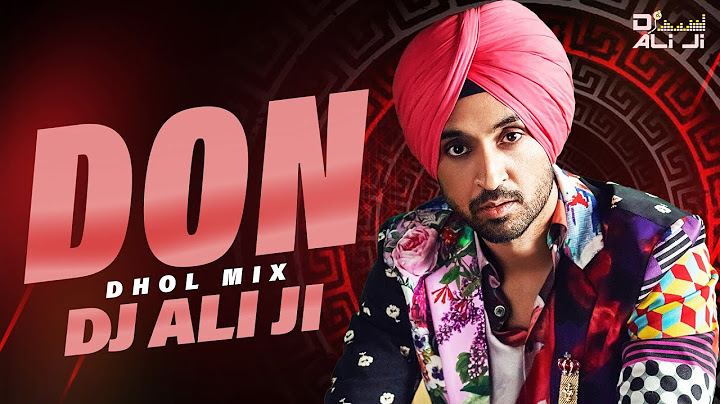 Diljit Dosanjh | DON Official Music Video | Shah Rukh Khan | DJ ALI JI