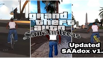 Updated | SAAdox v1.2 Fixes & Improvement For Gta Sa Android 2022