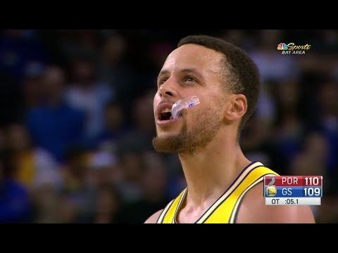 Stephen Curry Loses the Ball, Damian Lillard GAME-WINNING SHOT | Warriors vs Blazers - Dec 27, 2018