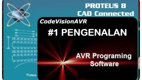 CodeVisionAVR 1 PENGENALAN CVAVR mudah!