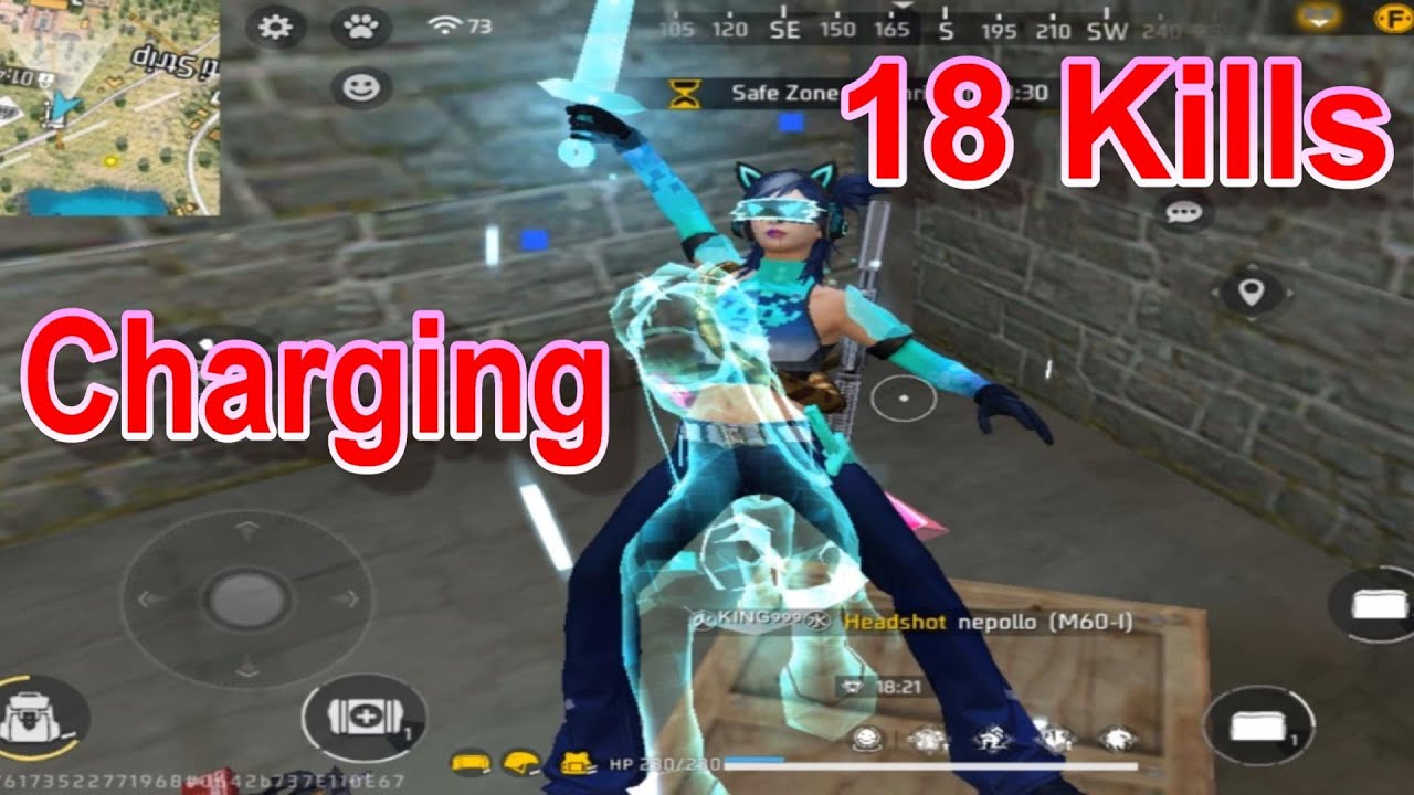 How to Play Free Fire Battle Royale Rank 09 - YouTube