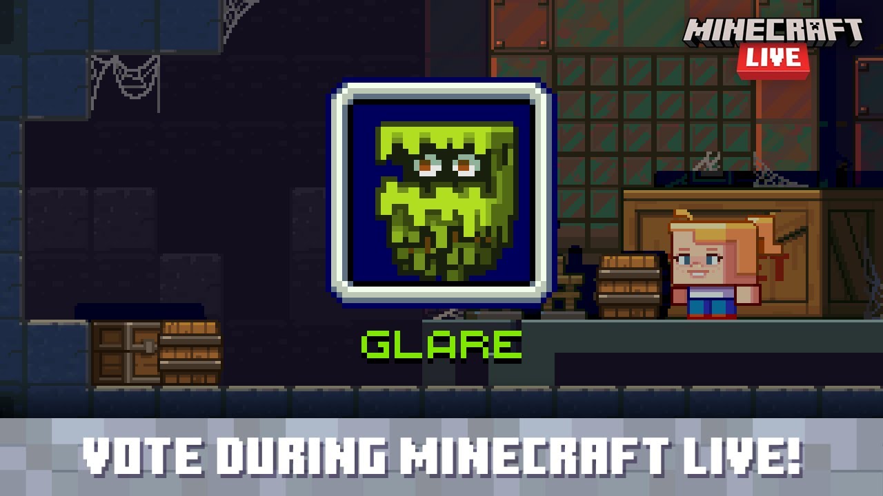 Download Minecraft Live 2021: Vote for the glare!