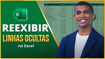Como Reexibir Linhas Ocultas no Excel (Oficial) - 3 Maneiras Super Simples - Passo a Passo