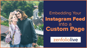 👨‍🏫 Zenfolio Custom pages - How to embed your Instagram Feed -  Zenfolio Live E159 | Zenfolio
