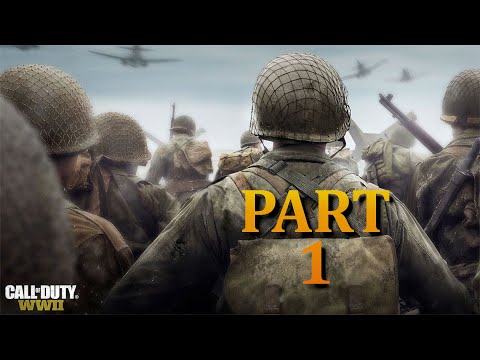 Call Of Duty: WW2 Gameplay Walkthrough - Normandy - D-Day Campaign Mission 1 [PS4 PRO]