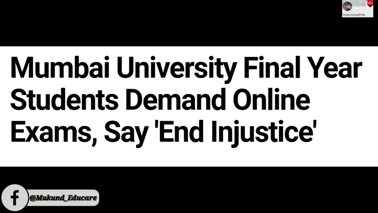 Mumbai University Exam l Traditional Courses Exam- Online Exam l Autonomous College- Offline