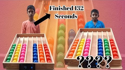 Puzzle Sort Ball Game Solve Challenge With Time Very Fun || LKR Food Challenge