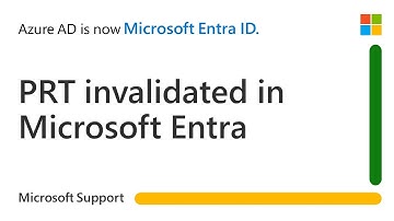 How to troubleshoot a invalidated PRT (Primary Refresh Token) in Microsoft Entra | Microsoft
