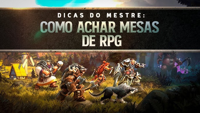 R.P.G Mestre dos Magos - No discord também tem RPG faça parte do