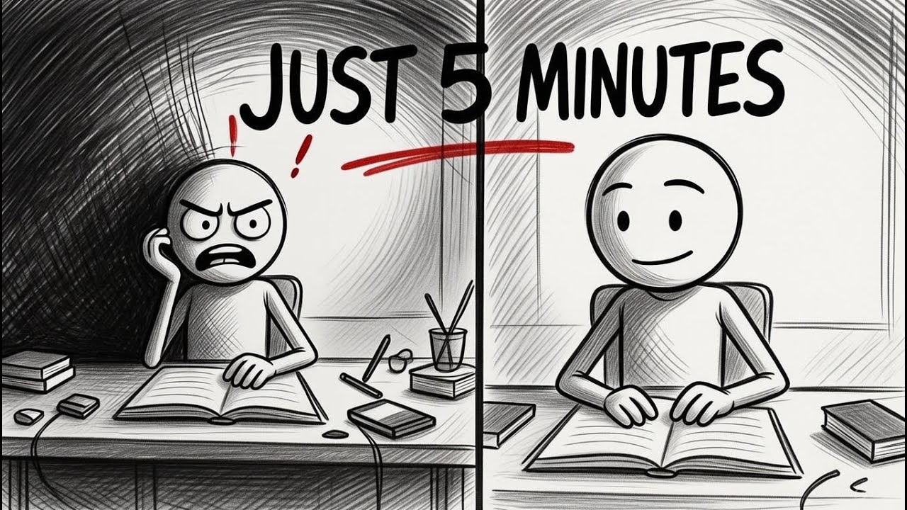 The 5-Minute Rule That Destroyed My PROCRASTINATION Habit
