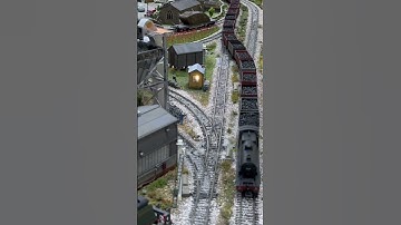 Peco streamlined points crossover close up.