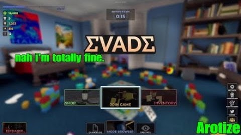 Evade: (HEADPHONE/VOLUME WARNING)