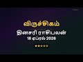 ♏ விருச்சிகம் ராசிபலன் | Scorpio - Daily Horoscope 18-04-2026