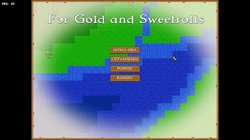 For Gold and Sweetrolls (java slick2d roguelite) - main menu concept