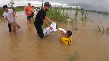 Những Pha Kích Cá Chép Cá Trắm, Câu Cá Lăng Khổng Lồ Trên 10 - 15 Kg Mùa Mưa Bão Để Đời Con Cháu