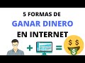 5 Formas de Ganar Dinero por Internet sin Invertir [Ganar Dinero Online]