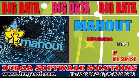 BigData | Mahout introduction  Part - 1 by Suresh