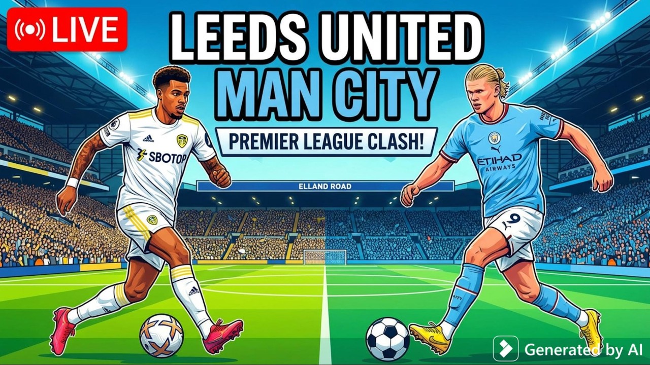 Leeds vs Manchester City Premier League Clash!