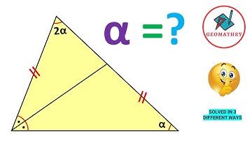 Silent Tutorial: 3 manieren om ontbrekende hoeken te berekenen | Meetkunde | Wiskunde