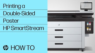 Printing a Double-Sided Poster Using HP SmartStream with HP PageWide XL Pro Printer | HP Support