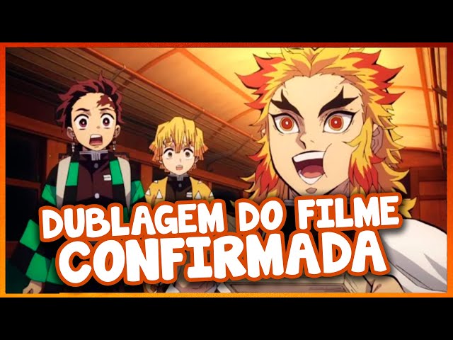 BOMBA!!! DEMON SLAYER MUGEN TRAIN DUBLADO NOS CINEMAS 