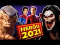 8 FILMES DE SUPER-HERÓIS MAIS ESPERADOS DE 2021 - Será que chegam mesmo?