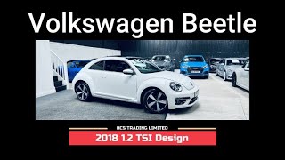 Volkswagen Beetle 1.2 TSI Design Euro 6 (s/s) 3dr CREAM INTERIOR