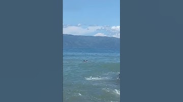 Kejadian di pantai karang hawu pada liburan idul fitri 2025 di Palabuhanratu