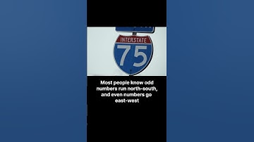 🌎 The Secret Behind U.S. Highway Numbers! 🚗#HighwaySecrets,  #RoadTrivia, #HiddenFacts, #TravelTips