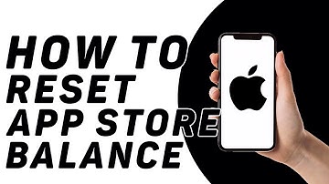 How To Reset App Store Balance To $0.00 On Iphone