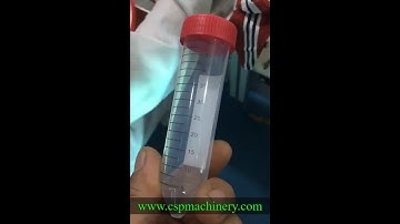 Automatic screen printing machine for centrifuge tube