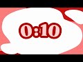 Satisfying Red Blob 10 Second Timer ❤️