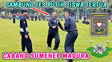 SAMBUNG SISWA TERTUA || TES PUTIH CABANG SUMENEP