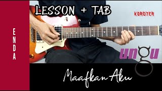 Download Lagu Belajar Gitar Maafkan Enda Ungu - Guitar Lesson + TAB Full MP3