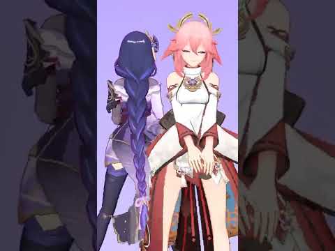 Brooklyn Blood Pop Dance Shogun Yae Miko 1440p 60fps 