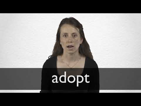 How to pronounce ADOPT in British English