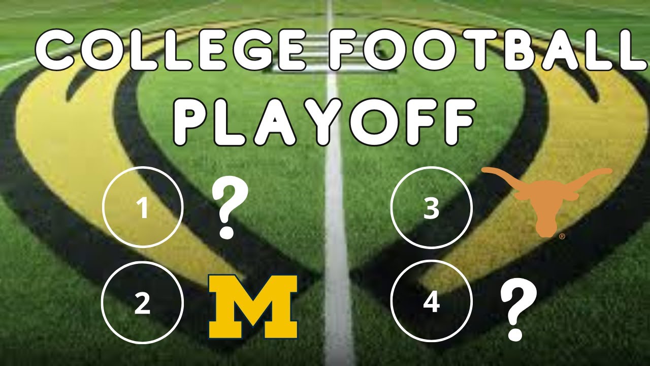 2023 College Playoff Predictions YouTube