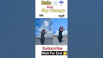 Video Sky Change In Vn And Rain 🌧️ Effect #trending #vn #editing #ytshorts #shorts #fridaynightvideo