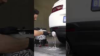 Cleaning & Polishing Exhaust Tips #Shorts