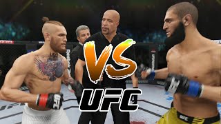 Conor McGregor vs. Khamzat Chimaev (K1) | EA Sports UFC 4 - K1 Rules