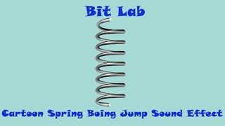 Cartoon Springs Boing Jump Sound Effects with variations