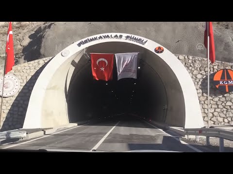 Erzurum - Türkiye'yi Kafkaslar'a bağlayacak Pirinkayalar Tüneli yarın açılıyor