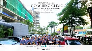 HYSTORIBelajar Coaching Clinic Insurance & Lighting di Pakuwon Residence Bekasi, Sabtu. 