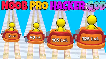 NOOB VS PRO VS HACKER VS GOD  in Level Up Clash  All levels @playgame24dia