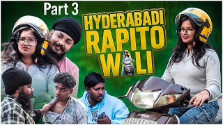 HYDERABADI RAPITOWALI | BIKE TAXI GIRL PART - 3 | FUNNY RAPIDO SCENES | ICONIC HYDERABADIZ