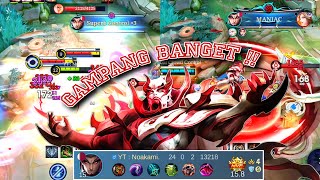 YU ZHONG 24 KILLS DI SOLO RANK  + TIPS ILMU DAGING BIAR LU GAMPANG IMMORTAL❗#mobilelegends #mlbb