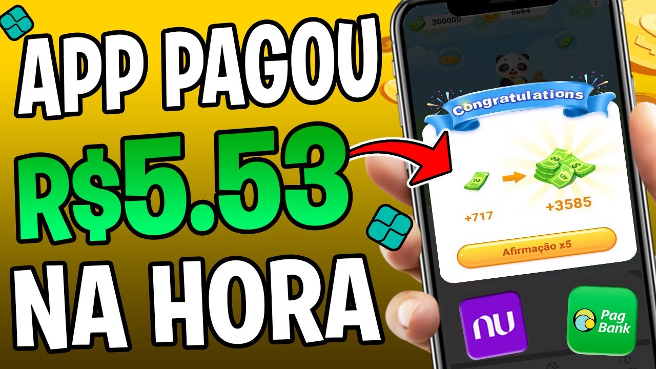 ✓ [RECEBI 3 VEZES] JOGUEI 5 MINUTOS E PAGOU NO PIX! [ MELHOR APP PARA GANHAR  DINHEIRO 2022]